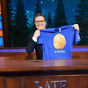 The Late Show with Stephen Colbert Is Potato Charity Adult Short Sleeve T-Shirt | Official CBS Entertainment Store