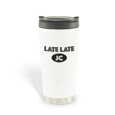 The Late Late Show with James Corden Late Late JC Travel Mug | Official CBS Entertainment Store