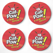 NCIS Caf Pow Coasters with Mahogany Holder - Set of 4