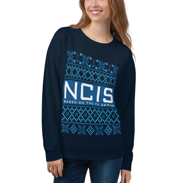 NCIS Holiday Adult All-Over Print Sweatshirt | Official CBS Entertainment Store