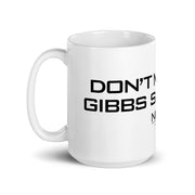NCIS Gibbs Slap White Mug | Official CBS Entertainment Store