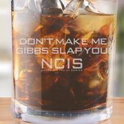 NCIS Gibbs Slap Laser Engraved Rocks Glass | Official CBS Entertainment Store