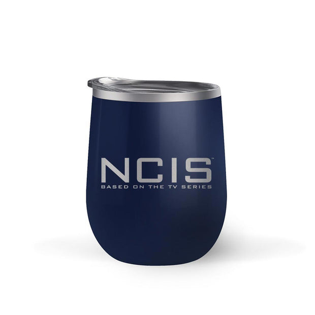 NCIS Logo 12 oz Wine Tumbler 