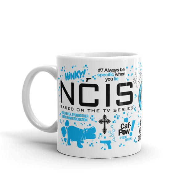 NCIS Mash Up White Mug