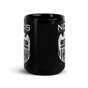 NCIS Special Agent Badge 15 oz Black Mug | Official CBS Entertainment Store