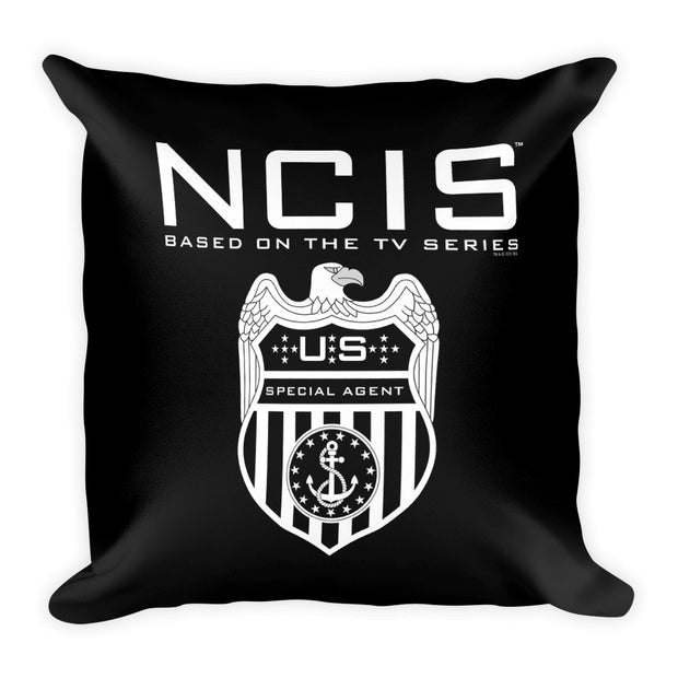NCIS Special Agent Badge Throw Pillow