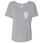 NCIS Special Agent Badge Women's Relaxed V-Neck T-Shirt | Official CBS Entertainment Store