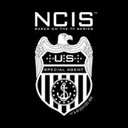 NCIS Special Agent Badge Zip Up Hooded Sweatshirt