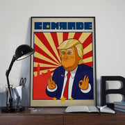 Our Cartoon President Comrade Premium Poster - 18" x 24" | Official CBS Entertainment Store