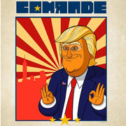 Our Cartoon President Comrade Sherpa Blanket | Official CBS Entertainment Store