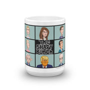 Our Cartoon President Shady Bunch White Mug | Official CBS Entertainment Store