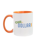 The Price is Right One Dollar Two-Toned Mug