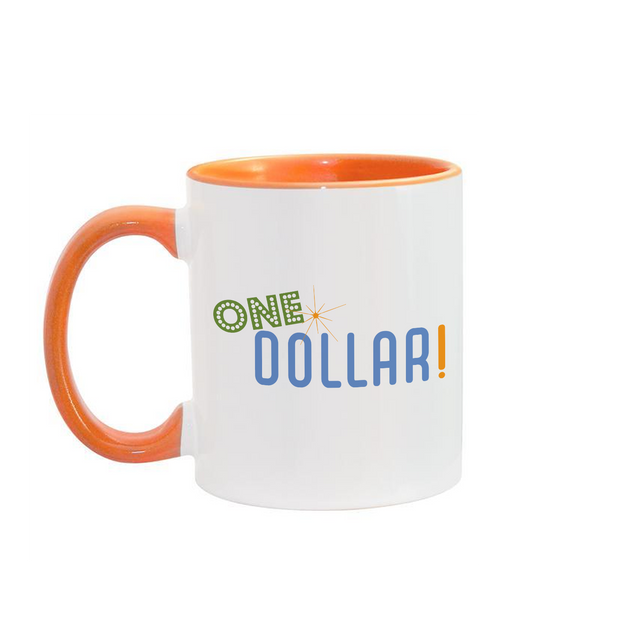 The Price is Right One Dollar Two-Toned Mug