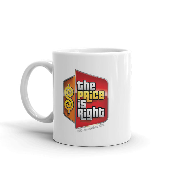 The Price is Right Logo White Mug | Official CBS Entertainment Store