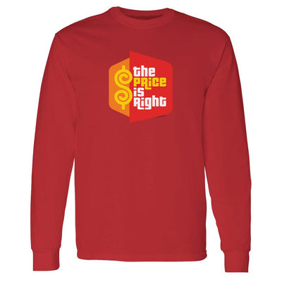 The Price is Right Logo Adult Long Sleeve T-Shirt | Official CBS Entertainment Store