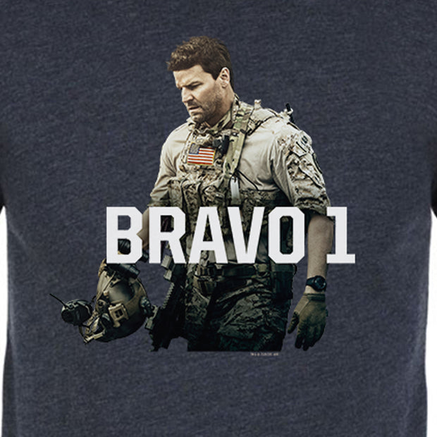 SEAL Team Bravo 1 Men's Tri-Blend T-Shirt | Official CBS Entertainment Store