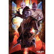 Star Trek: Discovery Klingon Collage Premium Satin Poster
