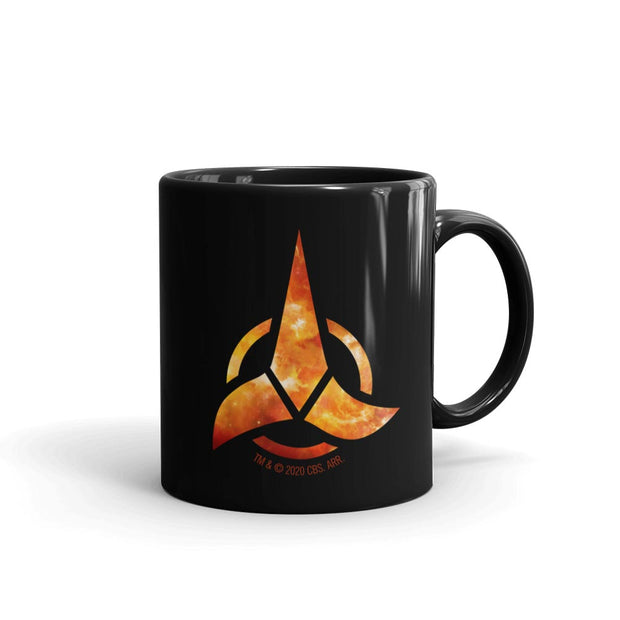 Star Trek: Discovery Klingon Logo Black Mug | Official CBS Entertainment Store