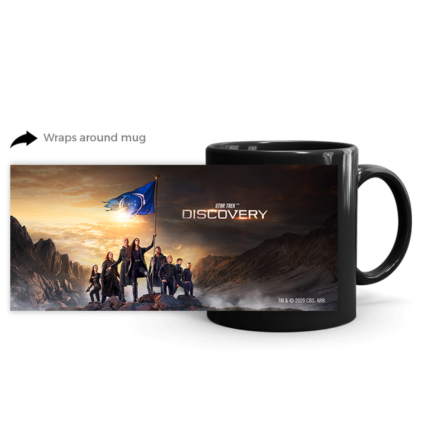 Star Trek: Discovery Season 3 Keyart Black Mug | Official CBS Entertainment Store