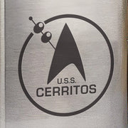Star Trek: Lower Decks Cerritos Bar Logo Stainless Steel Flask | Official CBS Entertainment Store