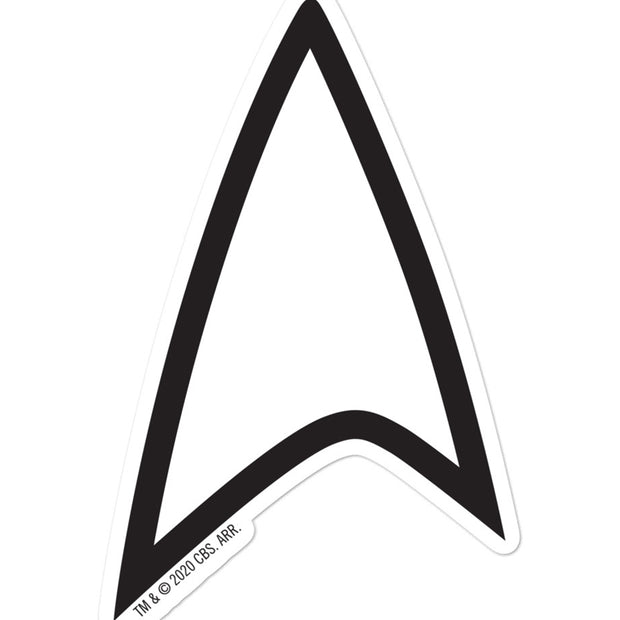 Star Trek Lower Decks Delta Die Cut Sticker | Official CBS Entertainment Store