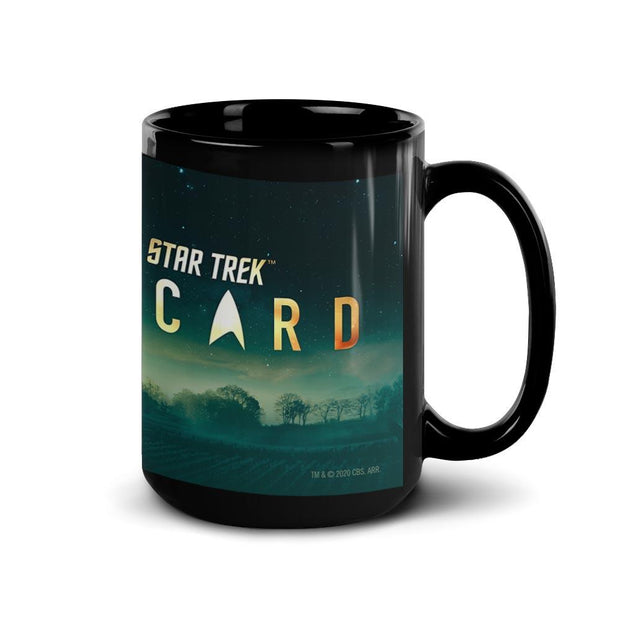 Star Trek: Picard Cast Vineyard Black Mug