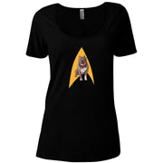 Star Trek: Picard No. 1 Delta Women's Relaxed Scoop Neck T-Shirt | Official CBS Entertainment Store