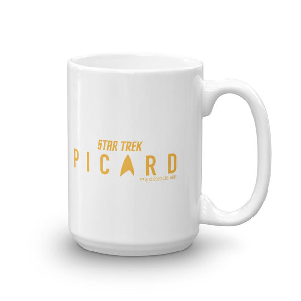 Star Trek: Picard No.1 Logo White Mug | Official CBS Entertainment Store