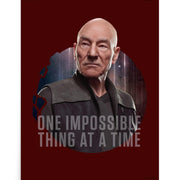 Star Trek: Picard One Impossible Thing At A Time Premium Satin Poster