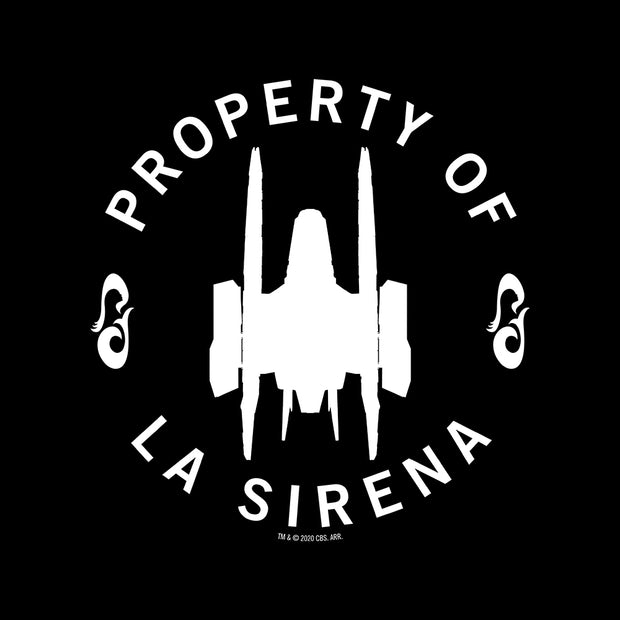 Star Trek: Picard Property of La Sirena Adult Short Sleeve T-Shirt