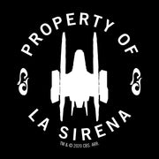 Star Trek: Picard Property of La Sirena Fleece Zip-Up Hooded Sweatshirt