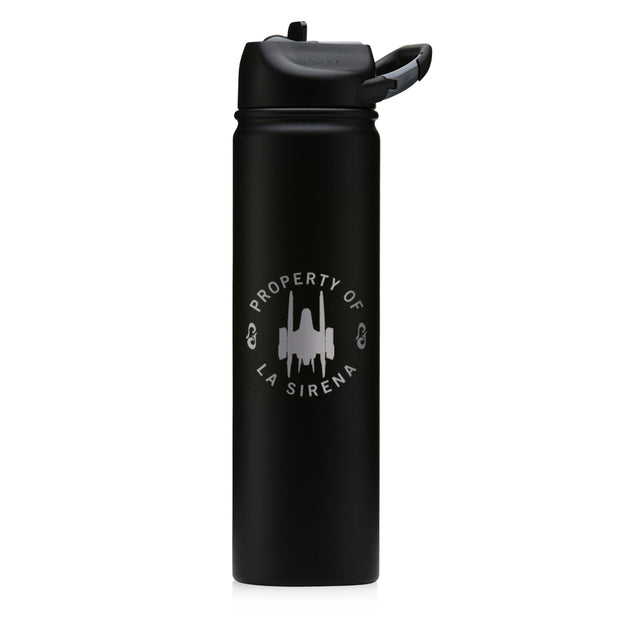Star Trek: Picard Property of La Sirena Laser Engraved SIC Water Bottle | Official CBS Entertainment Store