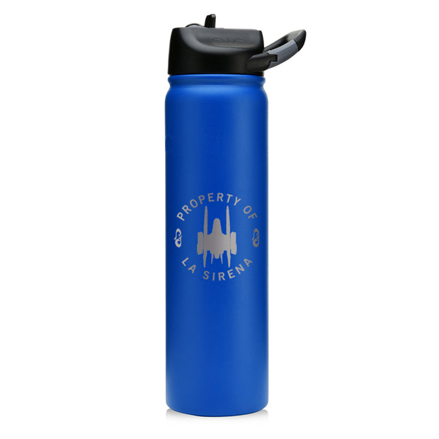 Star Trek: Picard Property of La Sirena Laser Engraved SIC Water Bottle | Official CBS Entertainment Store