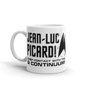 Star Trek: Picard Tribute White Mug
