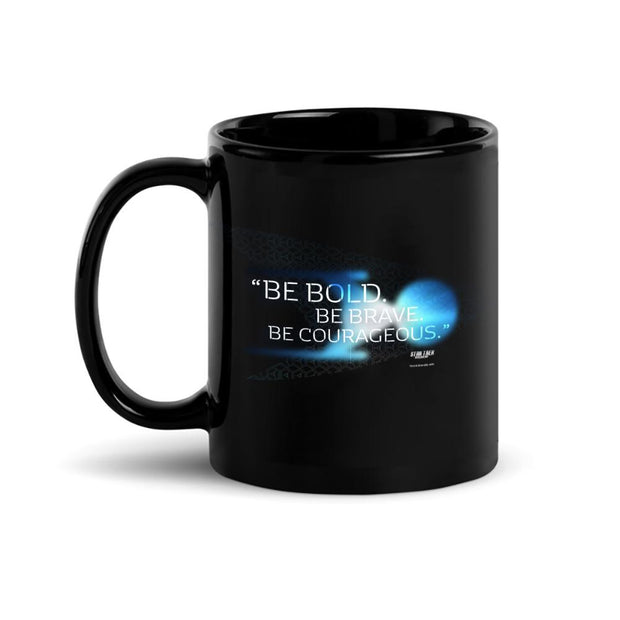 Star Trek: Discovery Be Bold. Be Brave. Be Courageous. Black 11 oz Mug | Official CBS Entertainment Store