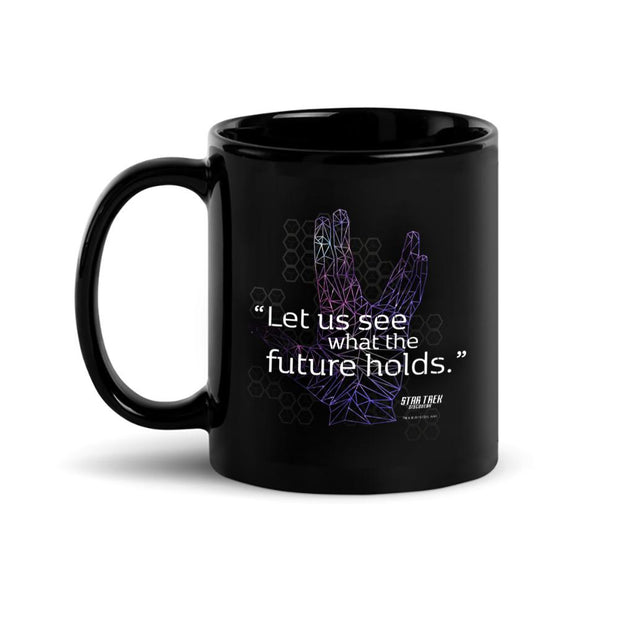 Star Trek: Discovery Let Us See What The Future Holds Black 11 oz Mug | Official CBS Entertainment Store