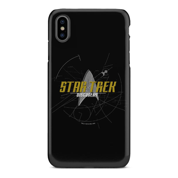 Star Trek: Discovery Logo Sketch Tough Phone Case | Official CBS Entertainment Store