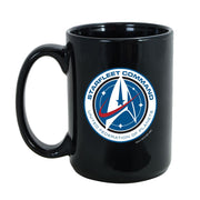 Star Trek: Discovery Starfleet Command Black Mug | Official CBS Entertainment Store