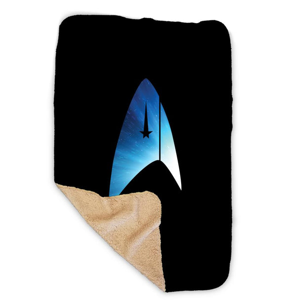 Star Trek: Discovery Universe Delta Sherpa Blanket | Official CBS Entertainment Store