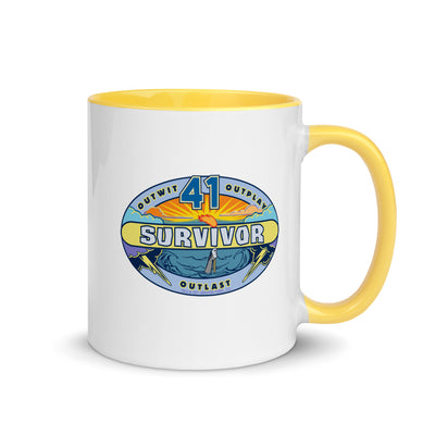 Survivor Season 41 Logo Two-Tone Mug