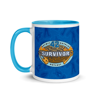 Survivor Season 42 Tribal Lines Two-Tone Mug