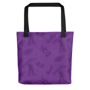 Survivor Season 42 Tribal Lines Purple Premium Tote Bag