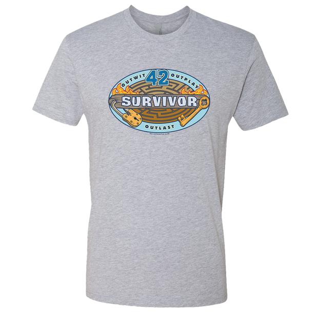 Survivor Season 42 Logo Adult Short Sleeve T-Shirt