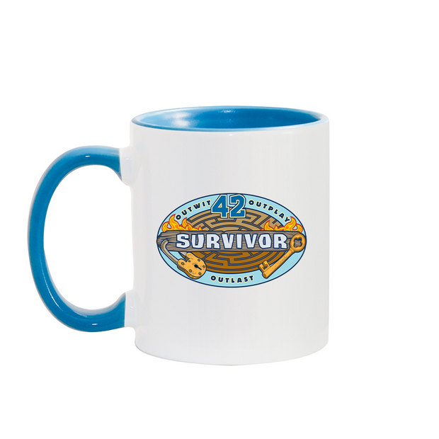Survivor Season 42 Logo Two-Tone Mug