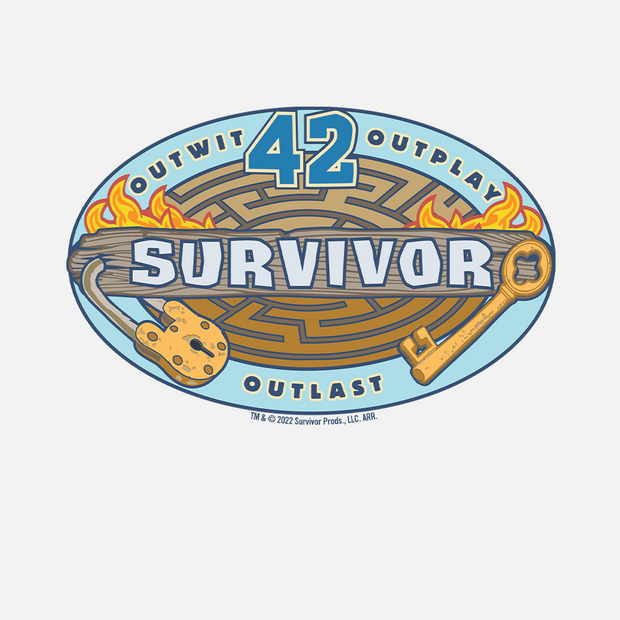 Survivor Season 42 Logo Women's Racerback Tank Top