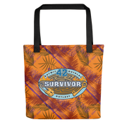Survivor Season 42 Tribal Print Premium Tote Bag | Official CBS Entertainment Store
