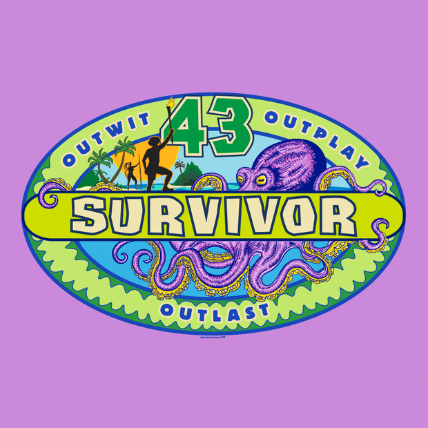 Survivor Season 43 Logo Beach Towel