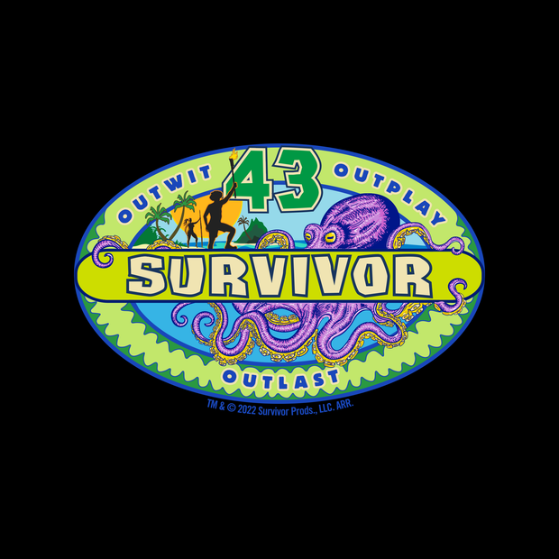 Survivor Season 43 Logo Men's Fleece Shorts