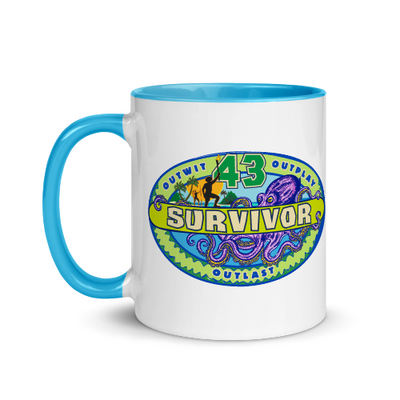 Survivor Season 43 Logo Two-Tone Mug