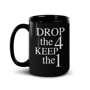 Survivor Keep The One Quote Black Mug | Official CBS Entertainment Store
